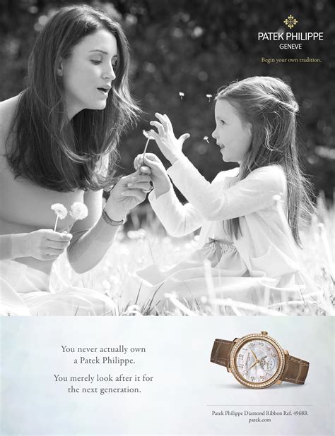 patek philippe ad slogan|patek philippe marketing strategy.